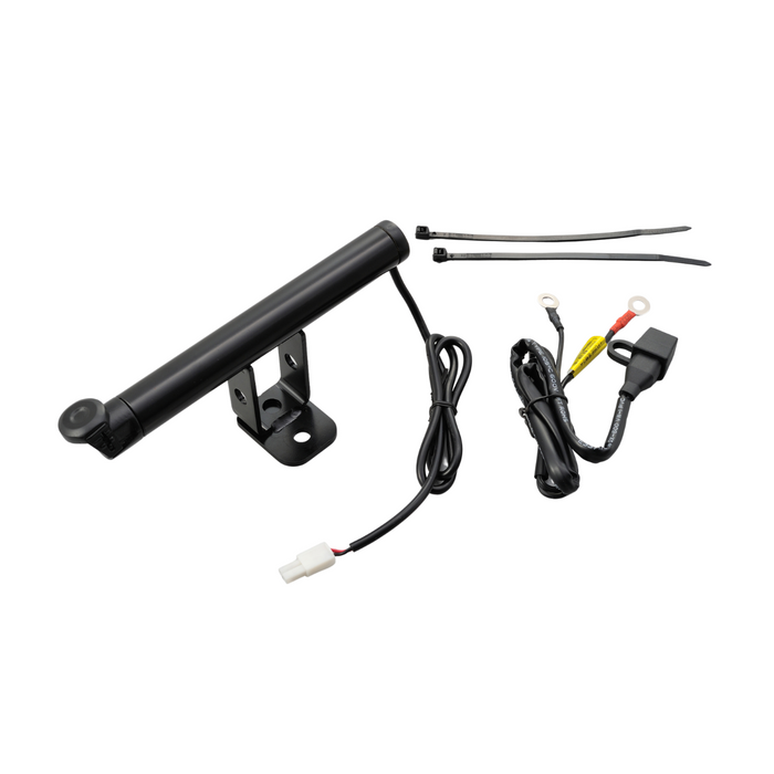 Mount Bar with Charging Port Stem Hole Clamp (155mm)