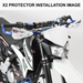 Armor Handguard Bend for 1-1/8" (28.6mm) Bar – Titanium Color