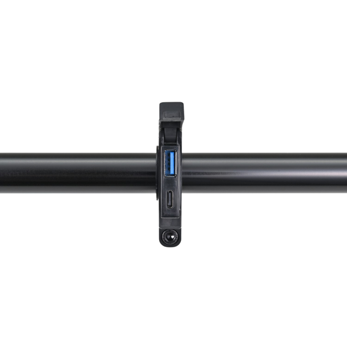 USB SLIM Dual Port Charger for Motorcycle Handlebar (60W)