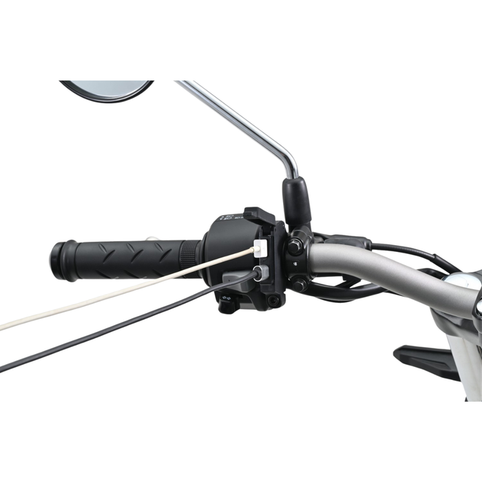 USB SLIM Dual Port Charger for Motorcycle Handlebar (60W)