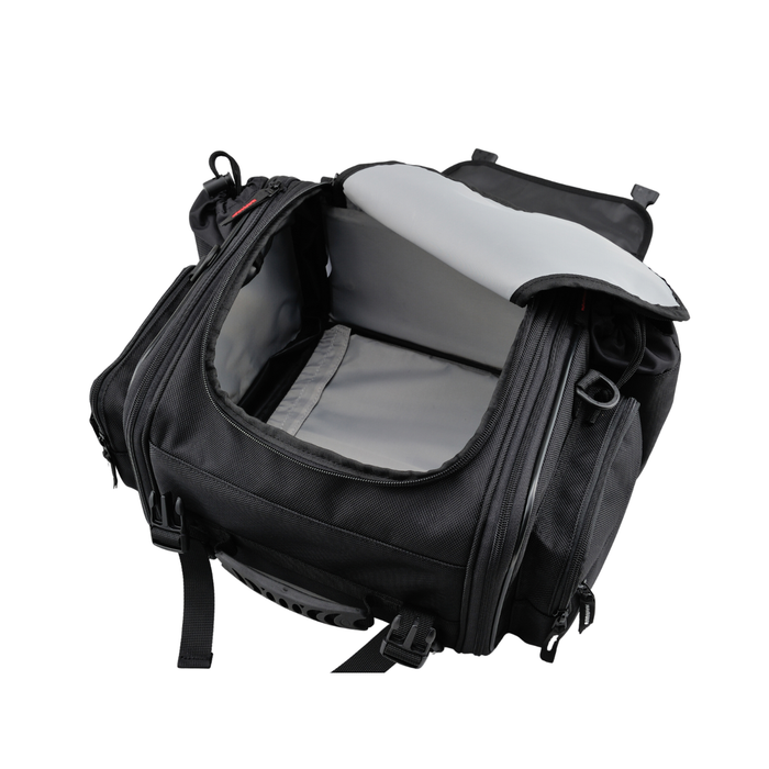Touring Bag (Small Size) H7.8 × W11.8–15.7 × D11.4 (in) 20–26 (liters)