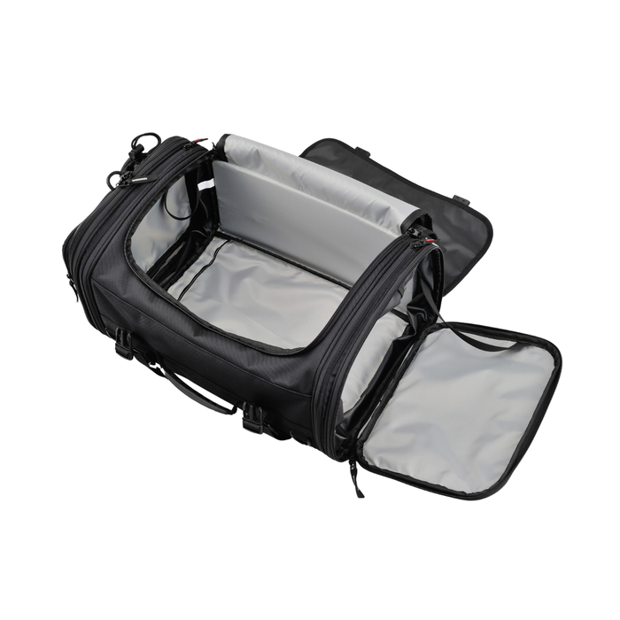 Touring Bag (Medium Size) H8.8 × W19.3–24.0 × D10.8 (in) 33–42 (liters)