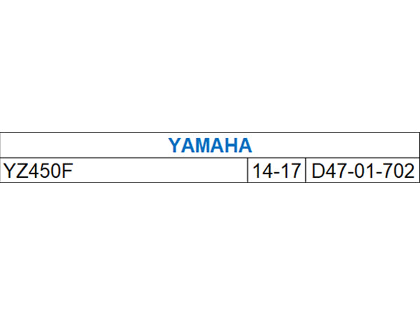 DRC Radiator Hose Kit for Yamaha YZ450F (2014-2017) - Blue