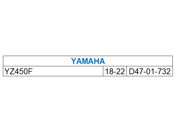 DRC Radiator Hose Kit for Yamaha YZ450F (2018-2022) - Blue