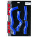DRC Radiator Hose Kit for Kawasaki KLX250/D-Tracker X (2008–2020) - Blue