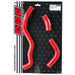 DRC Radiator Hose Kit for Suzuki DR-Z400S/SM (2000–2024) - Red