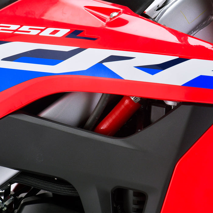 DRC Radiator Hose Kit for Yamaha WR250R/X (2007–2020) - Red