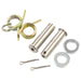 DRC Footpeg Pin Kit for Kawasaki KDX125/200, KLX125/150, Super Sherpa – Stainless Steel