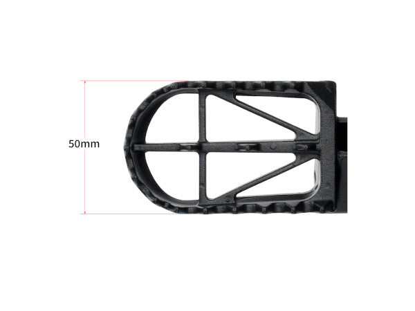 DRC 50mm Wide Footpegs for Yamaha YZ65, YZ125, YZ250, WR250F, YZ450F, WR450F & More