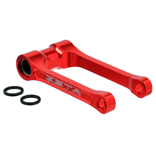 Lowering Link for KTM 250SX-F, 350SX-F, 450SX-F, Husqvarna FC250/350/450, GASGAS MC250F/350F/450F & More – Red