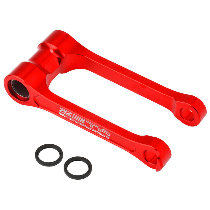Lowering Link for KTM 250SX-F, 350SX-F, 450SX-F, Husqvarna FC/FX350/450, GASGAS MC/EX350F/450F & More – Red