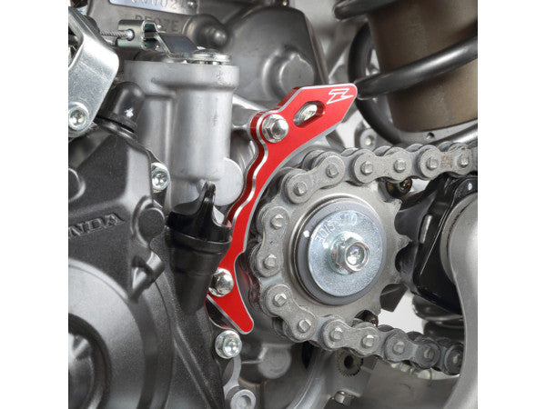 Durable case saver designed for Honda CRF250R (2010-2017) and CRF450R (2010-2016) models, featuring a sleek protective cover for enhanced engine safety