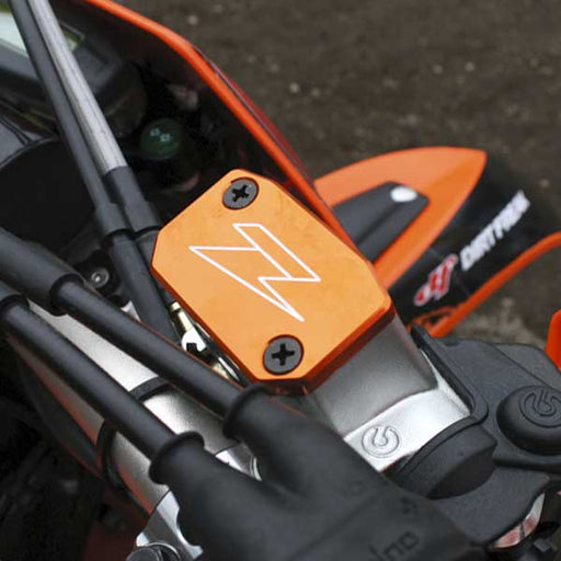 Zeta Reservoir Cover for KTM 125SX, 250SX-F, 450SX-F, Husqvarna TC/FC, GasGas MC & More
