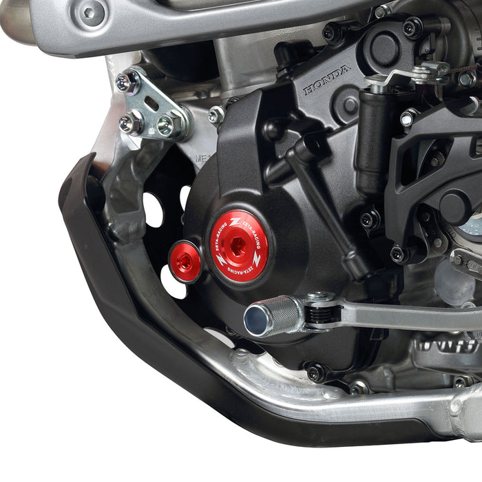Zeta Engine Plug for Yamaha YZ450F, WR250F, WR450F, YFZ450 & More - Blue/Red