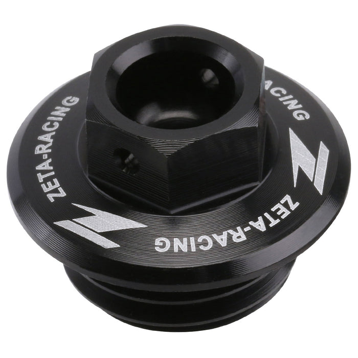 Zeta Engine Oil Filler Cap for Honda, Kawasaki, Suzuki, Yamaha - Red/Blue/Black