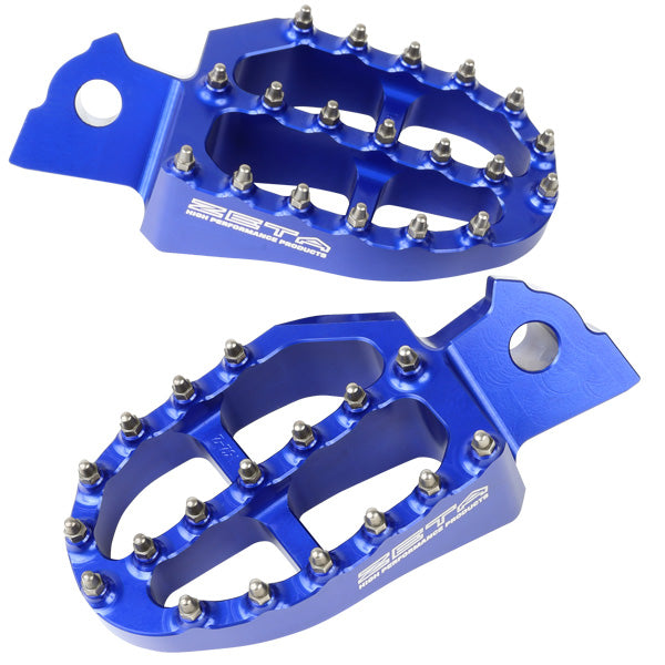 Aluminum Foot Pegs for Yamaha Tenere 700, WR250F/450F, YZ65/85/125/250, YZ250F/450F (1997-2026) Blue