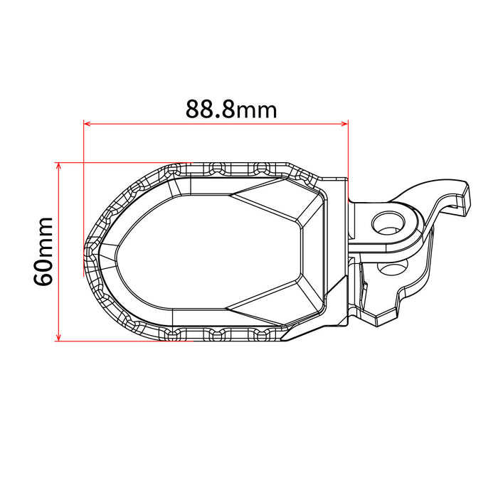 Max Footpegs for Yamaha YZ250F, YZ450F & More