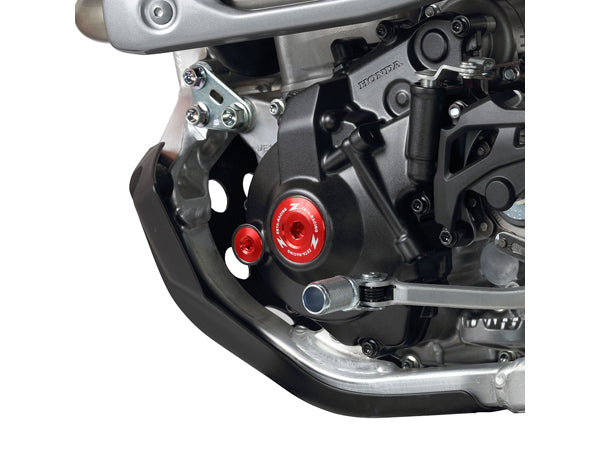 Engine Plug for Suzuki RMZ250, RMZ450, RMX450Z & More - Red