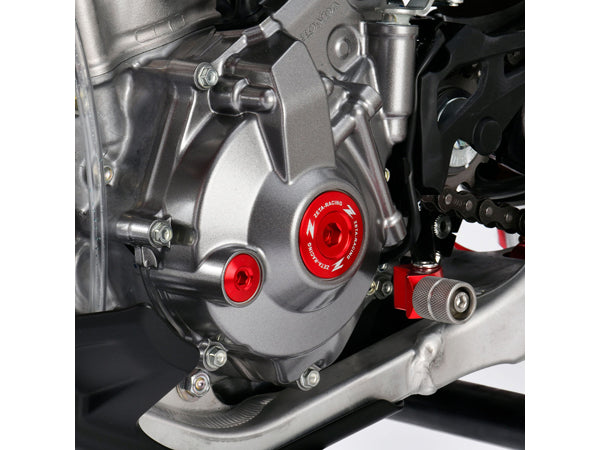 Engine Plug for Kawasaki KFX400 & Suzuki DRZ400 - Red