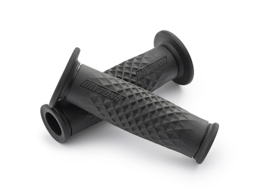 Black motorcycle grips