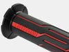Red motorcycle handlebar grip, For 7/8" handlebar, Fits honda suzuki yamaha kawasaki ducati ktm triumph motorcycle vehicles