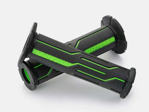 Green motorcycle grips