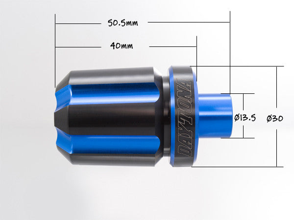 Motorcycle Bar Ends for 7/8" Handlebar - Groove type