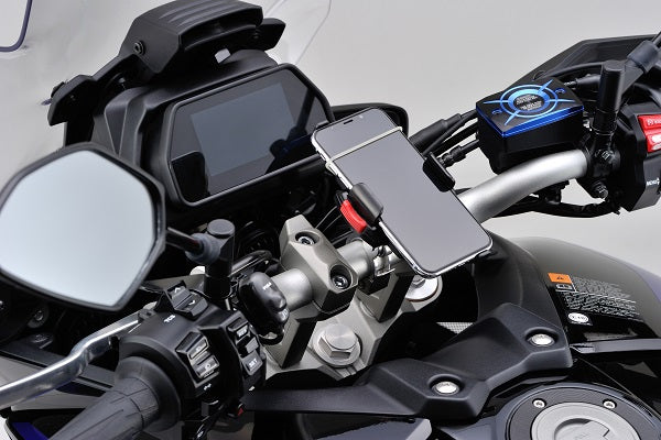 Motorcycle Smartphone Holder <br> Wide Quick Detachable