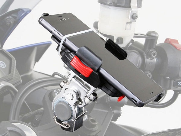 Motorcycle Smartphone Holder <br> Wide Quick Detachable