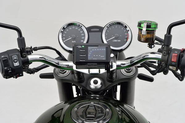 Attach GoPro at a new angle, smartphone and GPS holder, drink holder on motorcycle, Honda Kawasaki Suzuki Yamaha, iPhone mount for motorbike