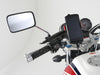 Attach GoPro at a new angle, Charge smartphones and GPS, Attach drink holder on motorcycle, honda kawasaki yamaha kawasaki, iPhone charging device on motorbike handlebar