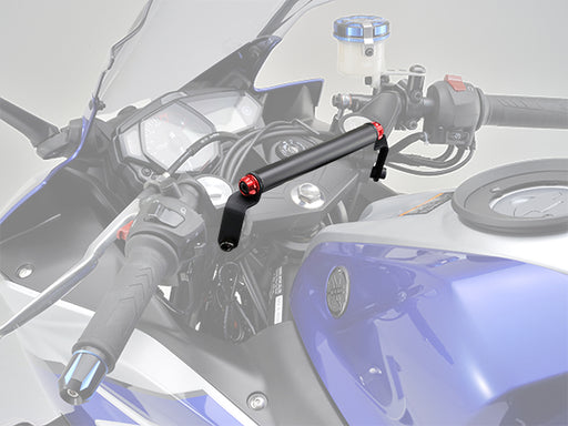 Attach GoPro at a new angle, smartphone and GPS holder, drink holder on motorcycle, Honda Kawasaki Suzuki Yamaha, iPhone mount for motorbike, YZF-R3