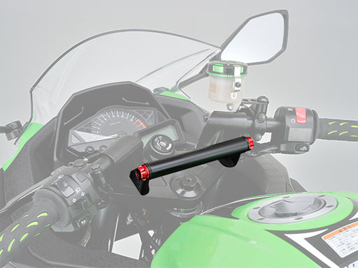 Attach GoPro at a new angle, smartphone and GPS holder, drink holder on motorcycle, Honda Kawasaki Suzuki Yamaha, iPhone mount for motorbike, Ninja 250, Ninja 300