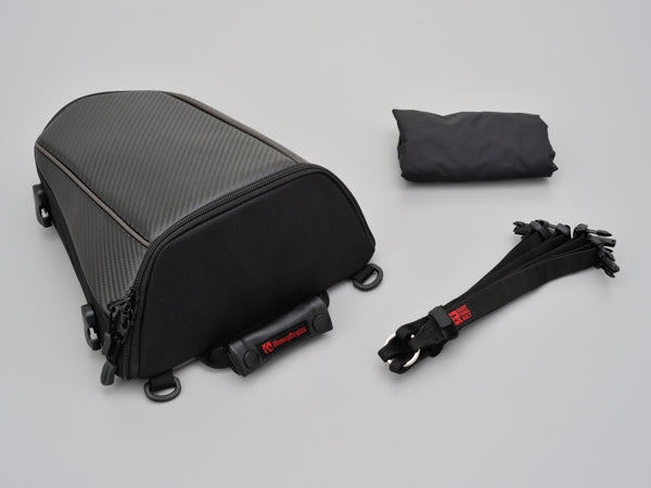 Seat Bag Carbon/Black for Sports Bike (Polyester) 4(liters)