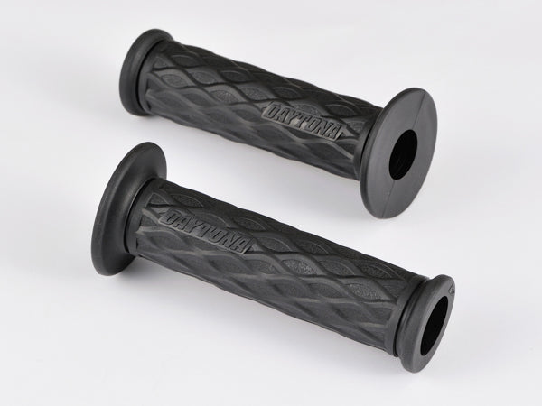 Black motorcycle handlebar grip, 7/8" handlebar, Fits honda suzuki yamaha kawasaki ducati ktm triumph motorcycle vehicles