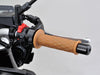 Gum motorcycle handlebar grip, 7/8" handlebar, Fits honda suzuki yamaha kawasaki ducati ktm triumph motorcycle vehicles