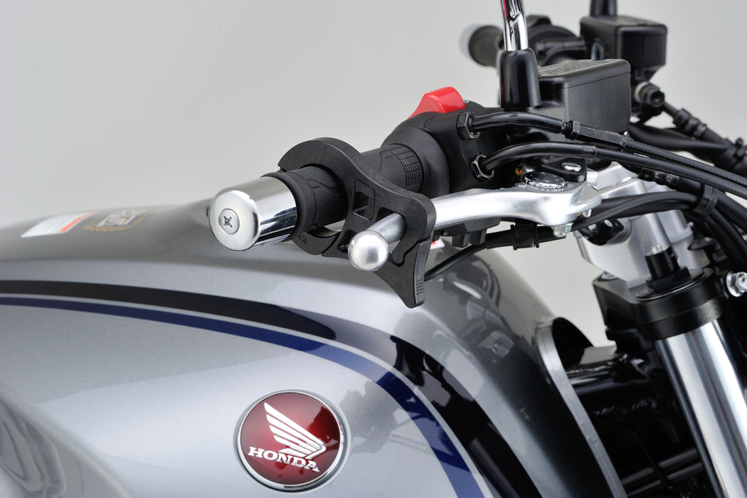 Motorcycle Front Brake Stopper with Lock (Black / Orange / Red)