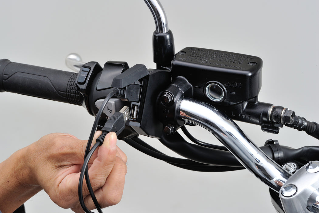 USB Charger on the Bike or Motorcycle