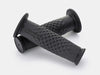 Black motorcycle grips