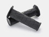 Black motorcycle grips