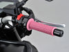 Pink motorcycle handlebar grip, 7/8" handlebar, Fits honda suzuki yamaha kawasaki ducati ktm triumph motorcycle vehicles